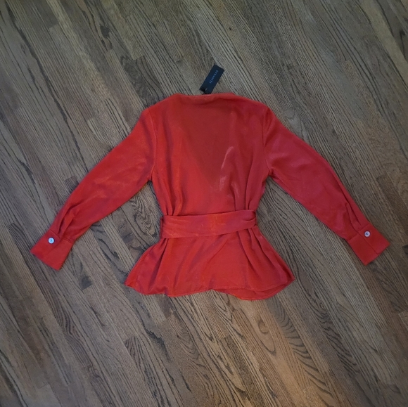 Dynamite wrap blouse - Picture 3 of 5